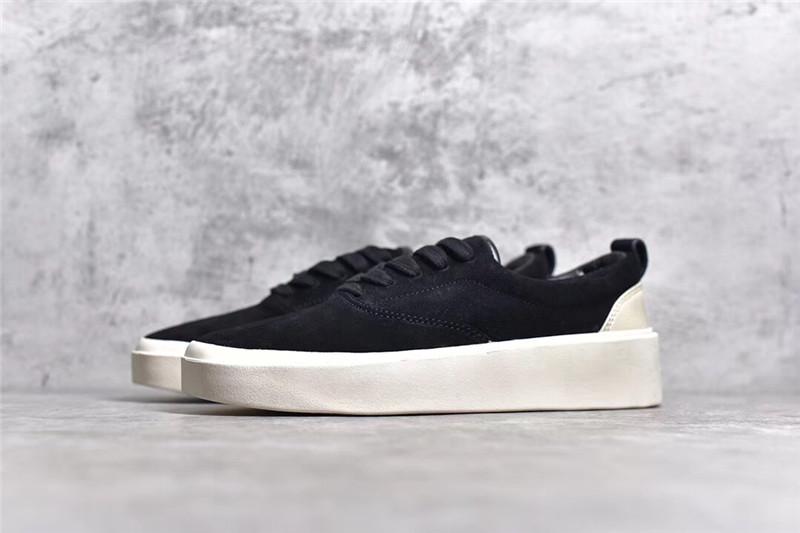 PK God FEAR OF GOD 101 LOW SNEAKER all black BONE SUEDE real materials ready to ship